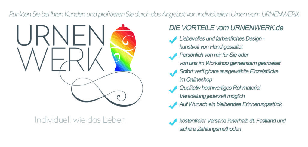 Die Vorteile vom Urnenwerk - davon profitierst du als Partner.