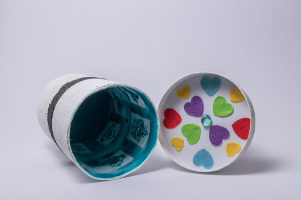 Papierurne-Ansicht Innen