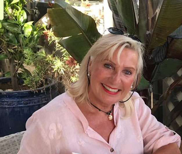 Sabine Zimmermann Moderatorin ganz privat im Urlaub.